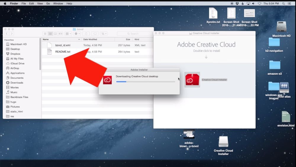 Ved installasjon av den forrige oppdateringen til Adobe Creative Cloud, blir det slettet filer i en relativt vilkårlig mappe i OS X. Hvilke konsekvenser dette kan få, avhenger av hvilken mappe som er den alfabetisk første i rotmappen.