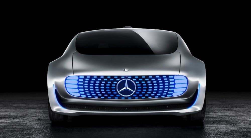 Mercedes-Benz F 015 Luxury er et tildigere presentert elektrisk og selvkjørende konsept.