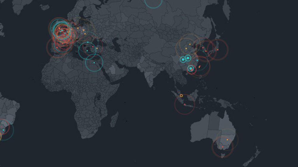 Dette interaktive kartet illustrerer problemer på ISP- eller CDN-nivå i land etter land verden over.