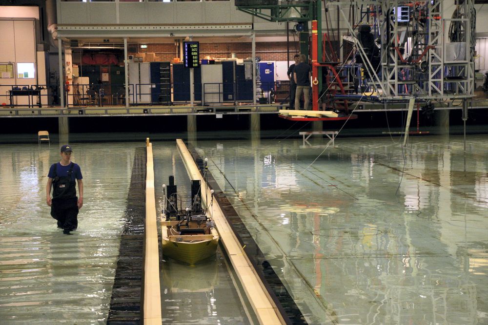 Haakon Evjen følger modellen.