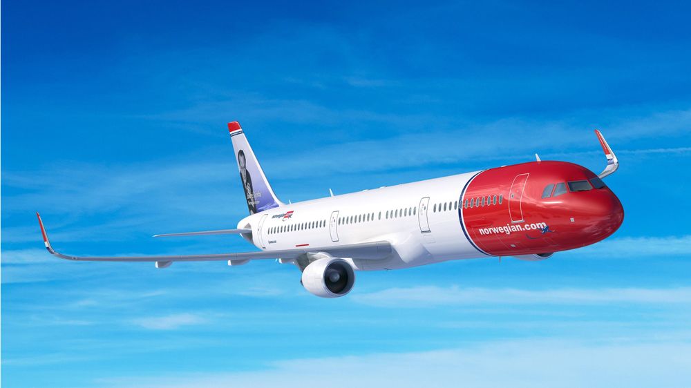 Norweigan skal motta åtte A321LR i 2019.