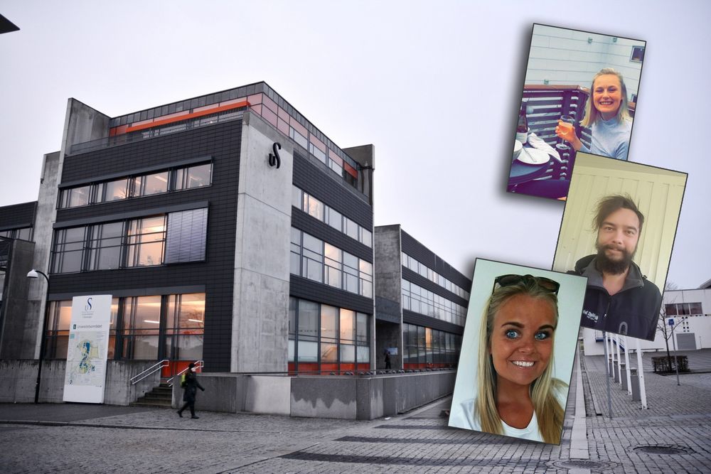 Universitetet i Stavanger har merket nedgangen i antall søkere på petroleumsfag. Men både Amailie Harestad (øverst), Alexander Trulsen og Siri Sandvik har troen på fremtiden i oljebransjen.