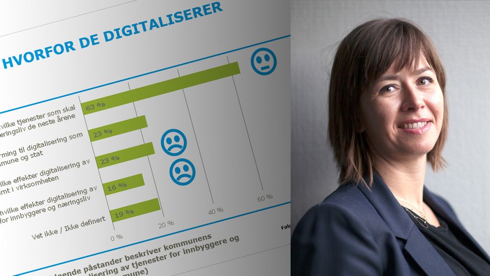 Kommunene digitaliserer, men aner ikke gevinsten. Det er et rop om hjelp, mener IKT-Norges Heidi Austlid.
