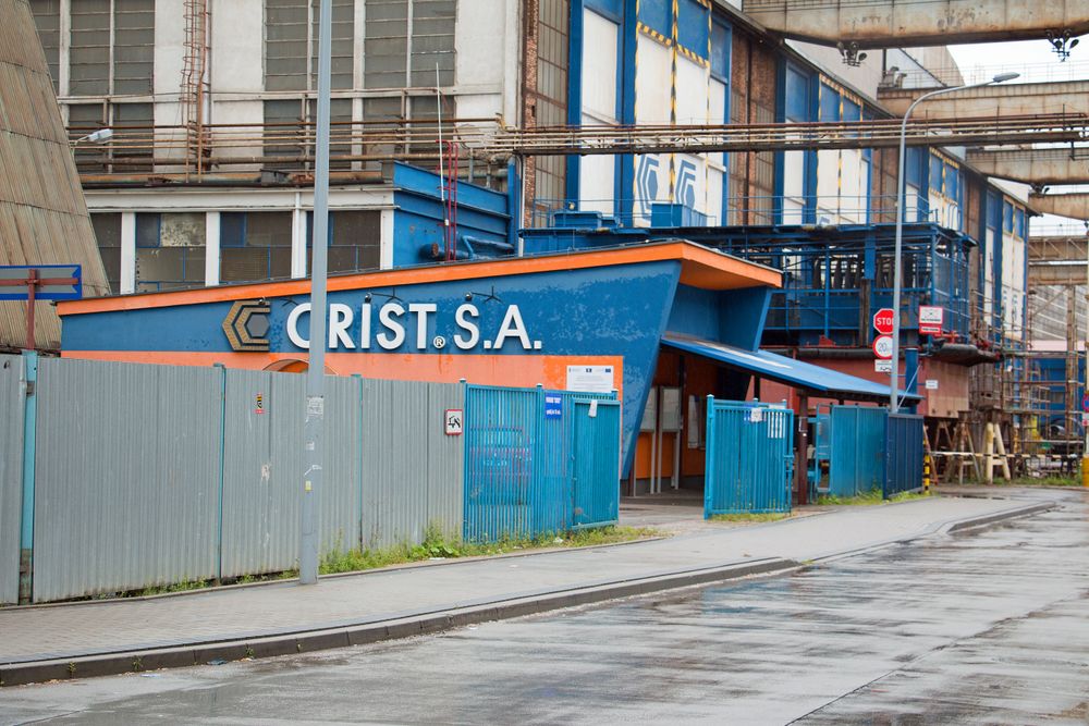 Crist-verftet i Gdynia var arbeidsplass for en rekke nordkoreanske arbeidere.