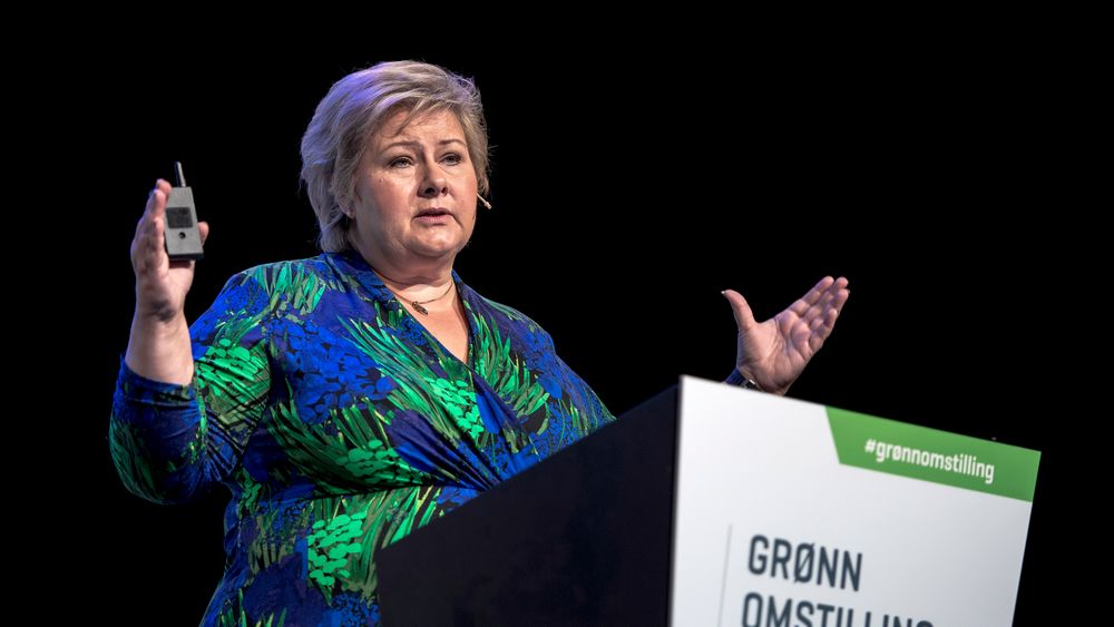 Statsminister Erna Solberg åpnet havkonferansen i regjeringens konferanseserie om grønn omstilling. Denne gangen var konferansen lagt til Stavanger.