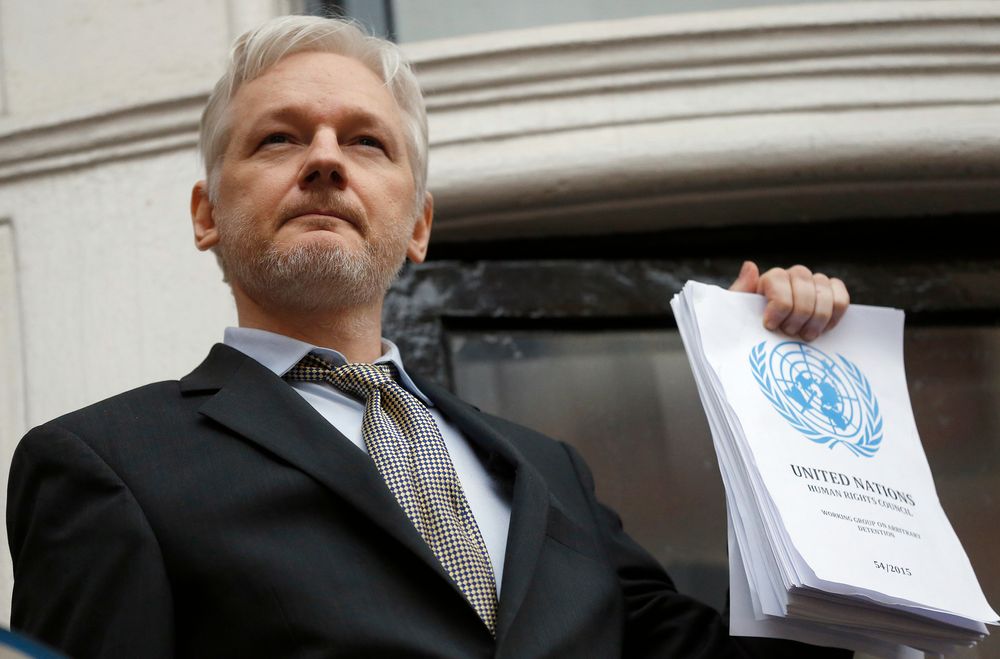 Julian Assange i WikiLeaks.