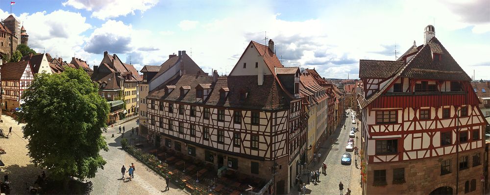 Nürnberg har også en koselig og typisk tysk Altstadt som fortjener et besøk.
