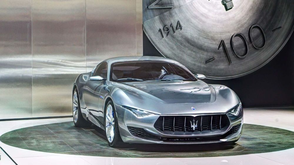 Maserati planlegger en elektrisk utgave av konseptbilen Alfieri.