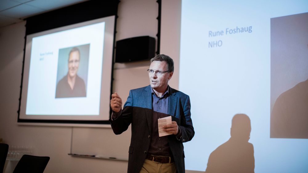 Rune Foshaug, Avdelingsdirektør Avd. Forskning, innovasjon og digitalisering i NHO.