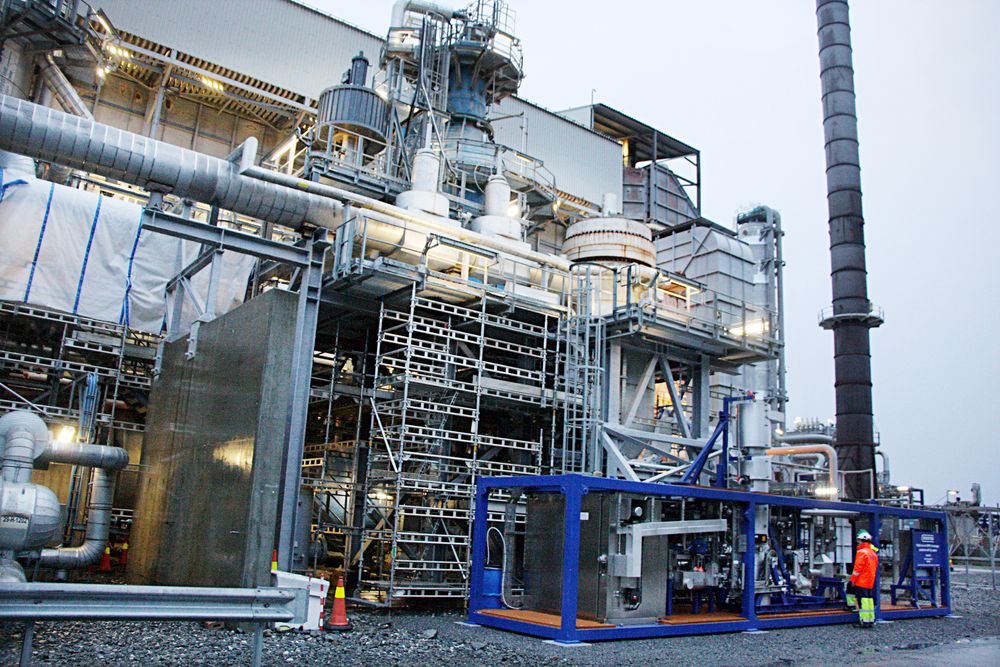 Offisielt navn for Reinertsens pilotanlegg: Mobile test unit for hydrogen production with CO2 capture