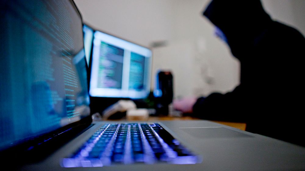 Oslo  20120125. Illustrasjonsfoto. Hacking, hackere og datakriminalitet blir av mange oppfattet som et alvorlig samfunnsproblem.
Foto: Thomas Winje Øijord / Scanpix