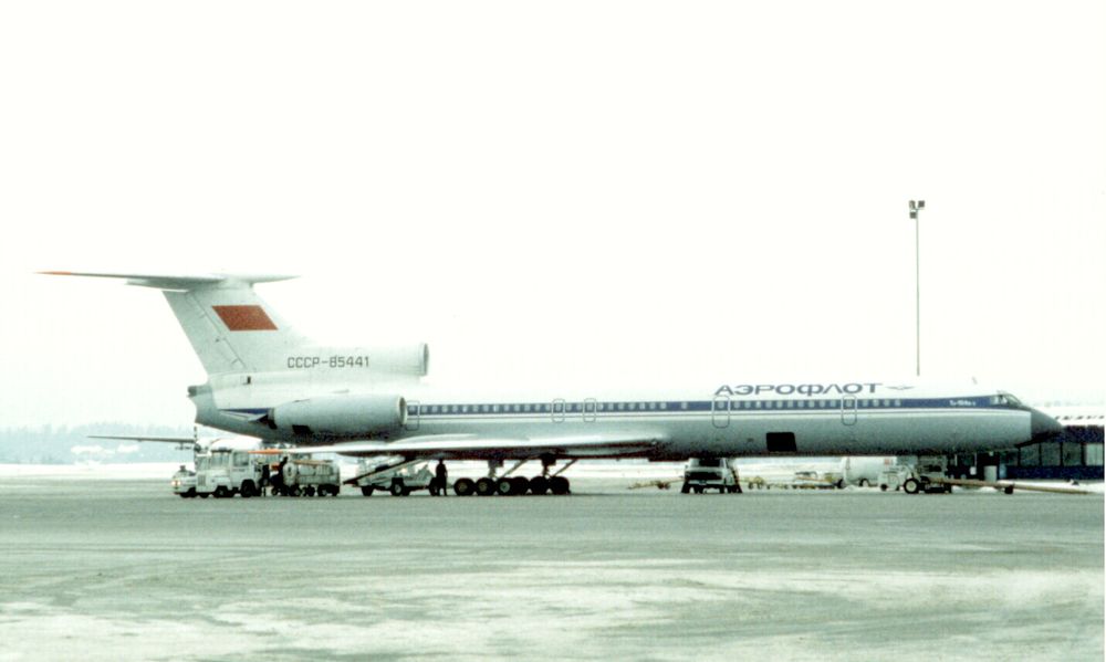 Det var et fly av denne typen, Tupolev TU-154, som styrtet i Svartehavet søndag.