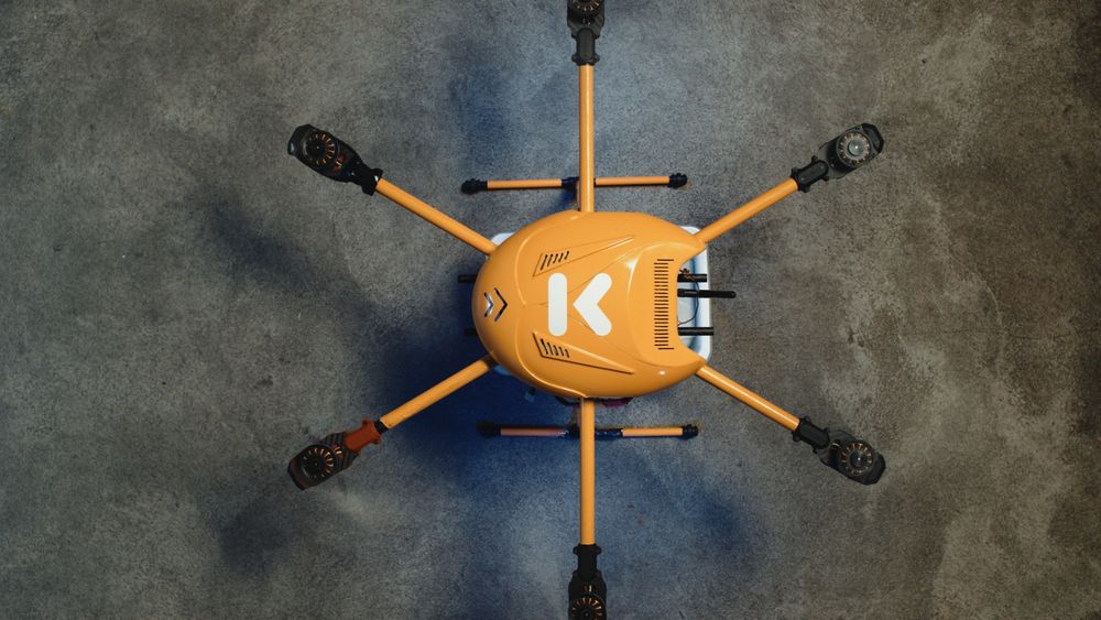 Kolonial har laget en drone som figurerer i en reklamefilm for bedriften.