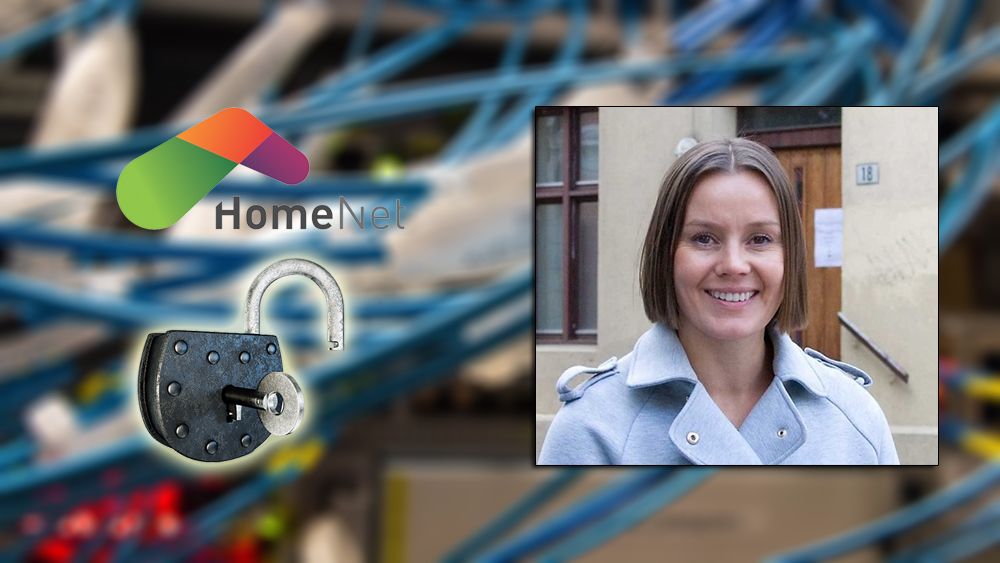HomeNet, ved daglig leder Nina Vesterby, lover ubegrenset fart over fiber med sitt «Internet Unlimited»-abonnement. Foreløpig møter du imidlertid veggen på 1Gbit/s.