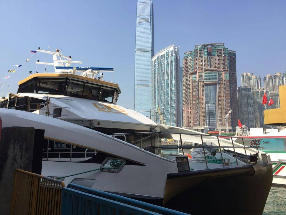 Første Kina-båt fra Brødrene Aa, Jin Zhu Hu, ble satt i rute mellom Hong Kong og fastlands-Kina 24. januar i år.