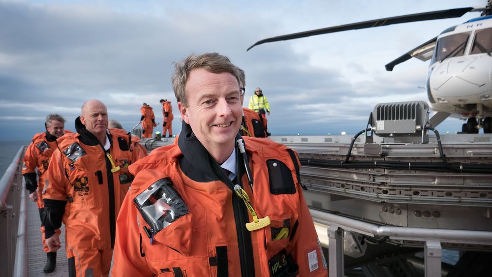 Olje- og energiminister Terje Søviknes.