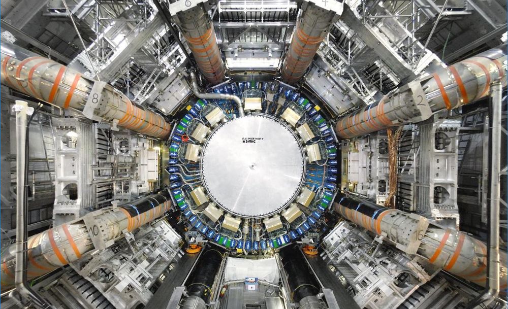 ATLAS er den største detektoren ved LHC, og den største detektoren som noen gang er bygget.