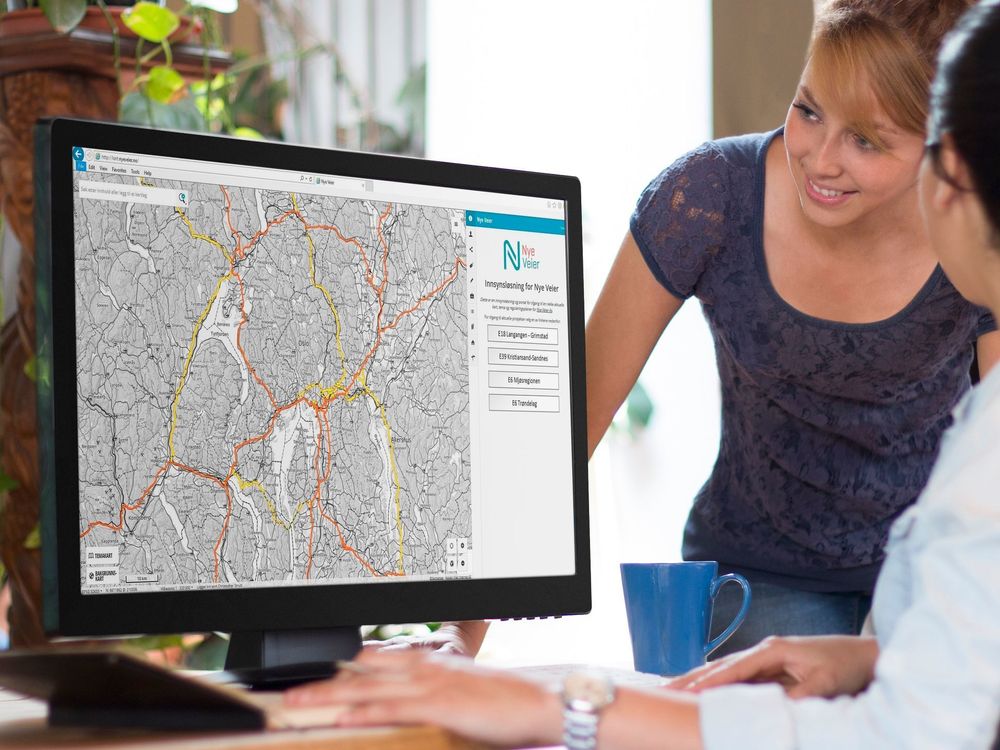 Asplan Viak blir "hoffleverandør" av kartdata til Nye Veier.