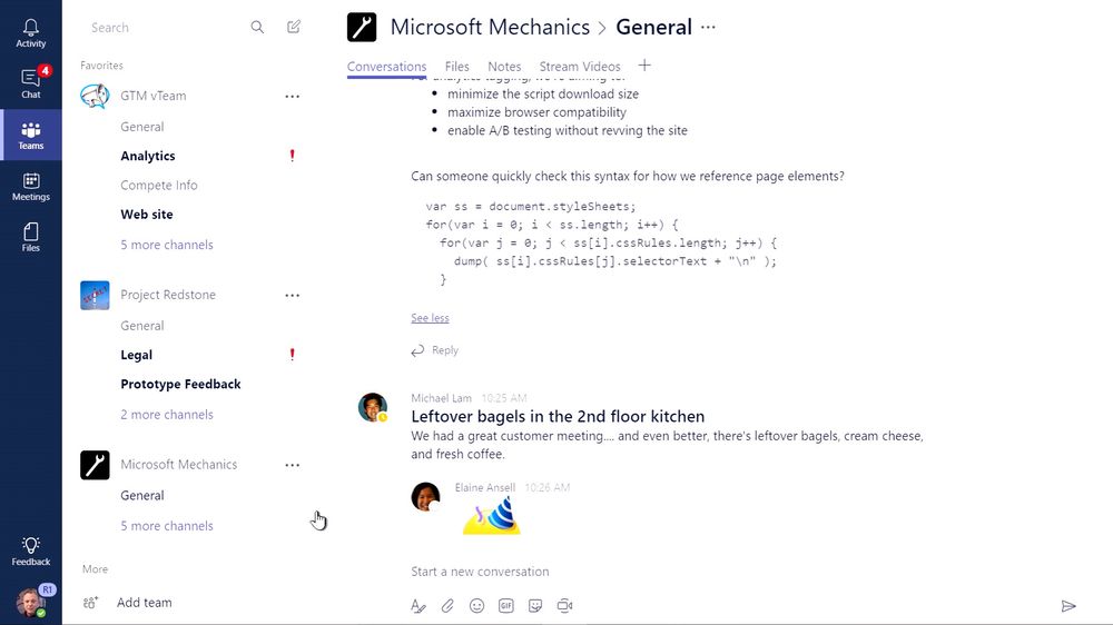 Samarbeidsløsningen Microsoft Teams ble offisielt lansert i går.