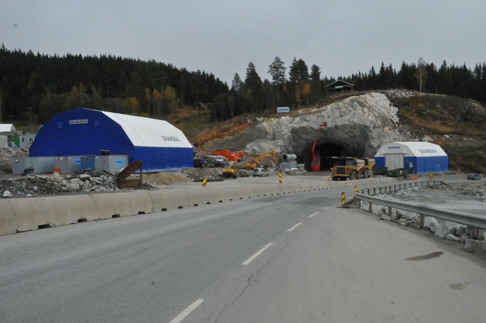 E16 ved Bagn i Valdres er blant prosjektene som havner på den nye lederens bord. 
