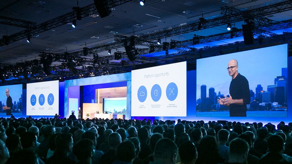 Microsoft-toppen Satya Nadella vil neste uke presentere nyheter myntet på utdanningssektoren. Arkivfoto.