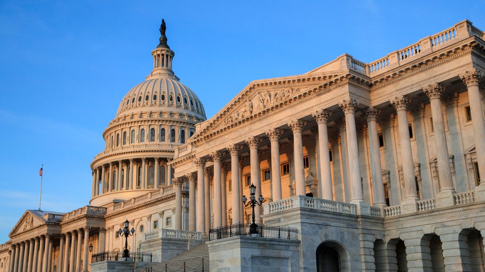 Den amerikanske Kongressen i hovedstaden Washington.