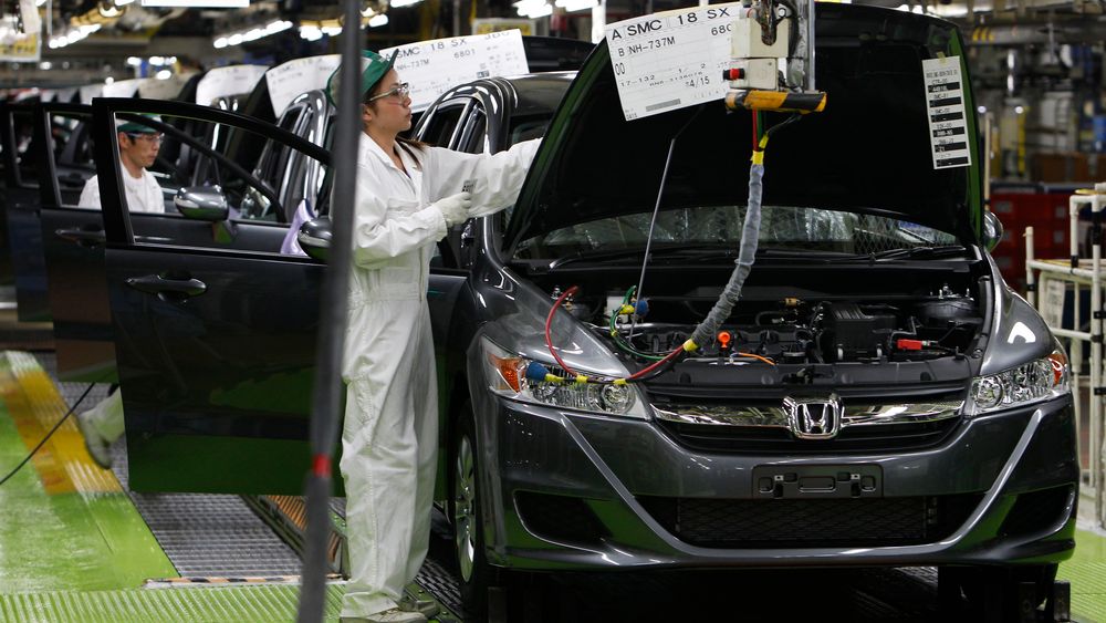Produksjonen ved Hondas bilfabrikk i Sayama, Japan, måttet stanses i et døgn fordi datamaskiner ved produksjonslinjene var blitt infisert av WannaCry.