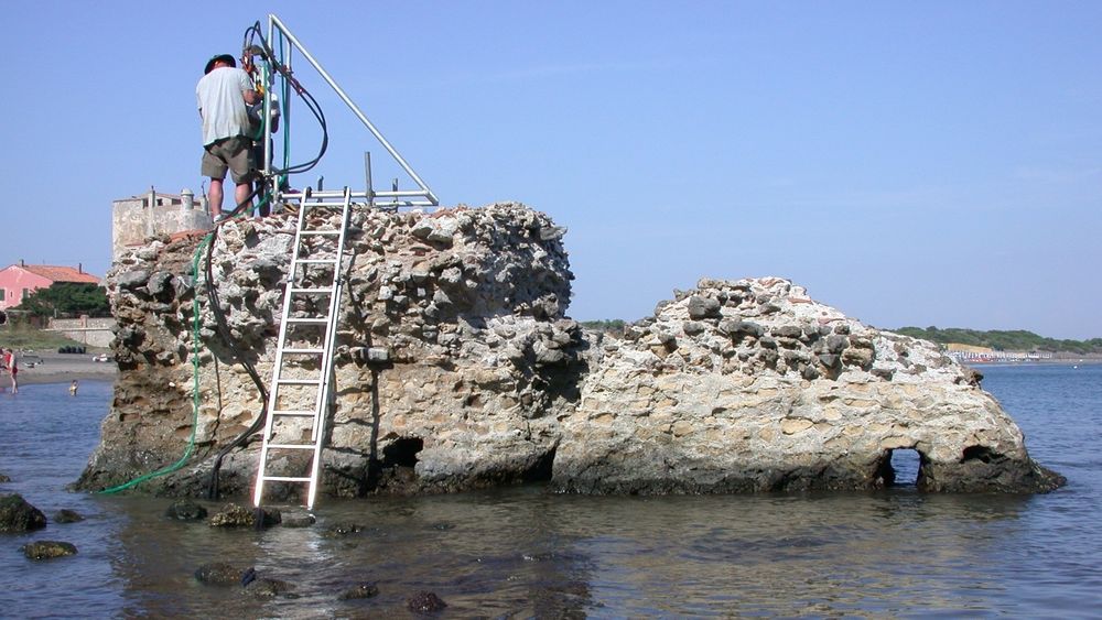 Forskerne undersøkte prøver fra Portus Cosanus, en gammel romersk pir i Ortebello i Italia.