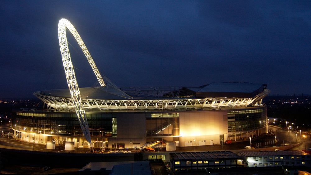 Wembley stadion i London er vanligvis arena for helt andre gjennombrudd enn det som her omtales.