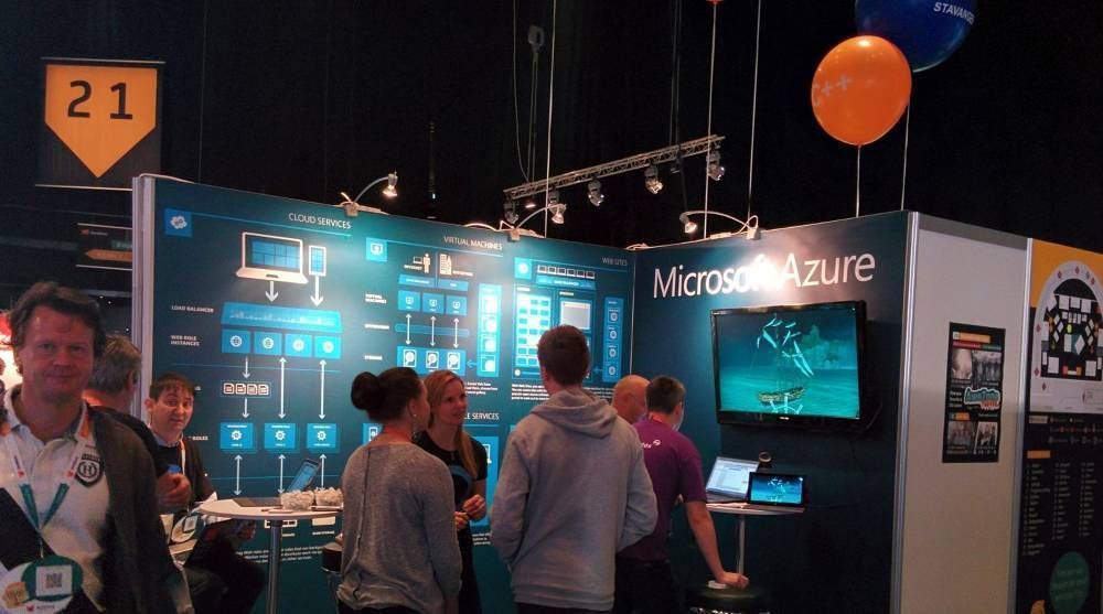 Microsoft Norge skal i tiden fremover nedbemanne. Det er foreløpig ukjent om hvor mange ansatte som blir nødt til å forlate selskapet. Bildet er fra JavaZone-konferansen i Oslo 2014.