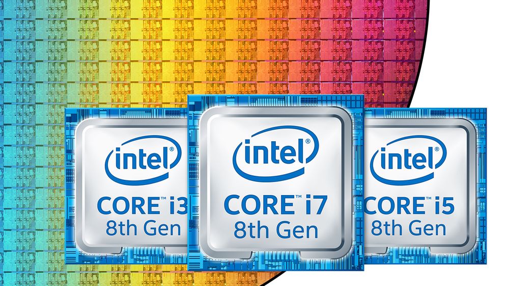 Intels nye 8. generasjon prosessorer.