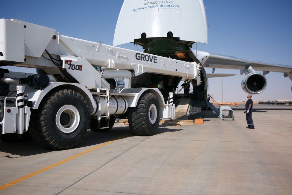Seks ganger har Antonov An-124 fløyet utstyr fra Norge til basen i Irak.