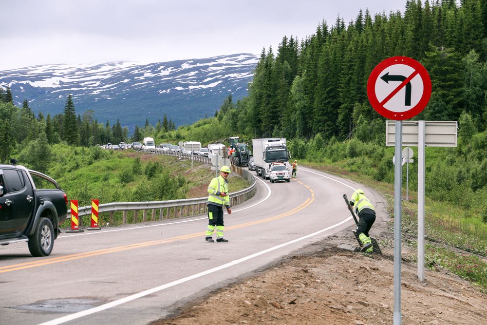 Siste finpuss før åpningen som skjedde 6. jul