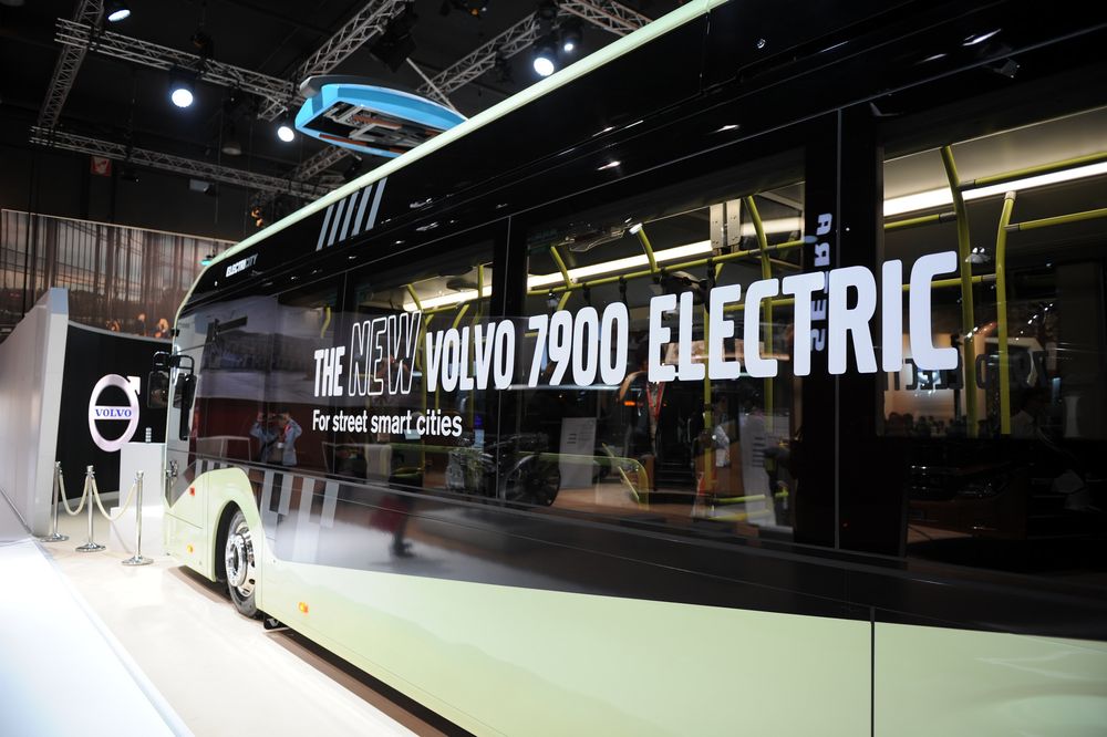 Elektrisk: Volvo var tidlig ute med elbusser i Europa. Nå kommer nye varianter med lenger rekkevidde.