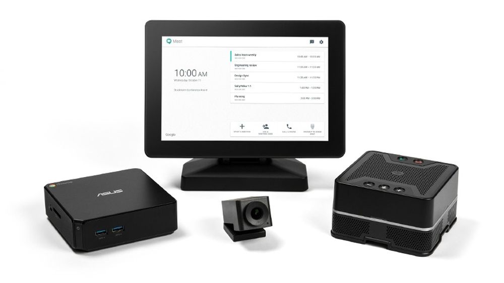Huddlys kamera er en sentral det av Google nye maskinvarepakke for Hangouts Meet.