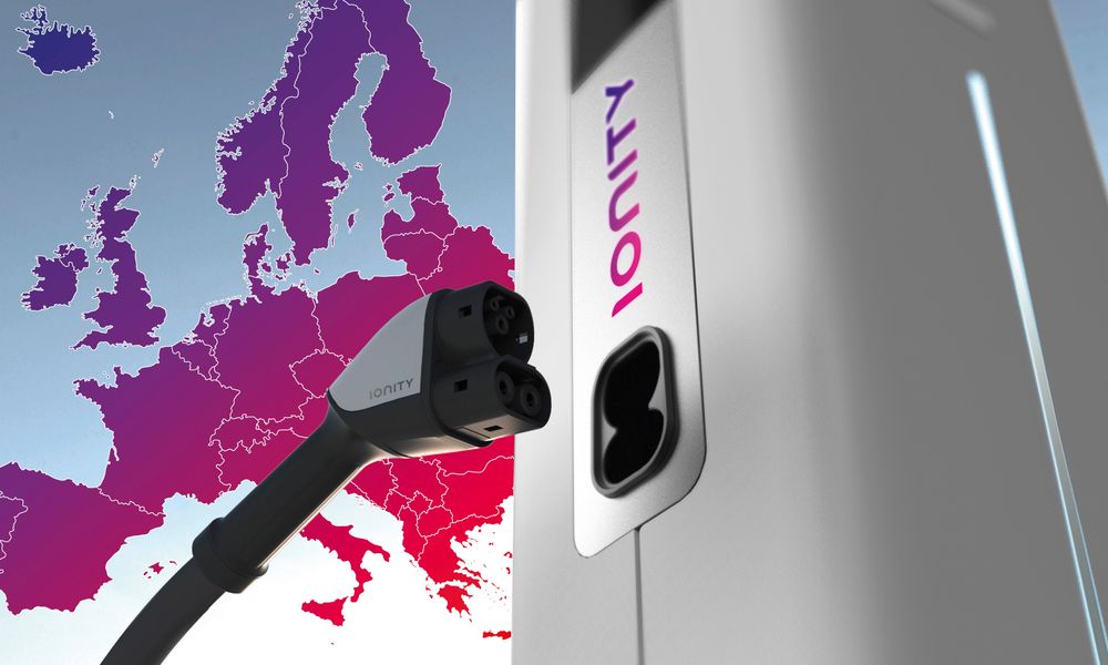 Ionity bygger 350 kilowatt CCS-hurtigladere i hele Europa.