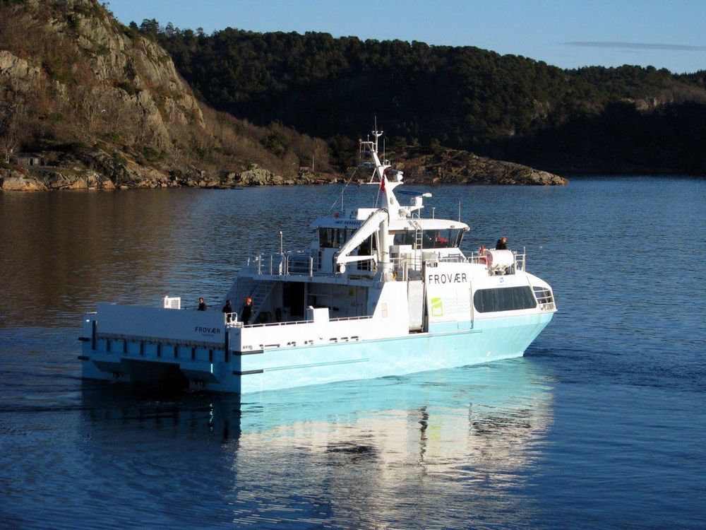 MS Frovær ble bygget av norske Båtservice.
