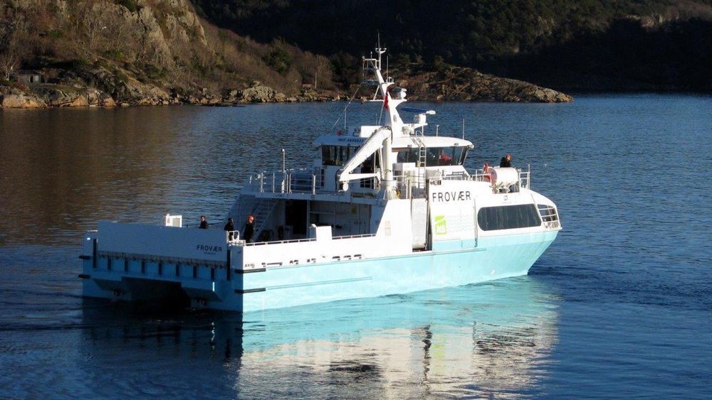 MS Frovær ble bygget av norske Båtservice. Nå vil rederiet ha pengene tilbake.