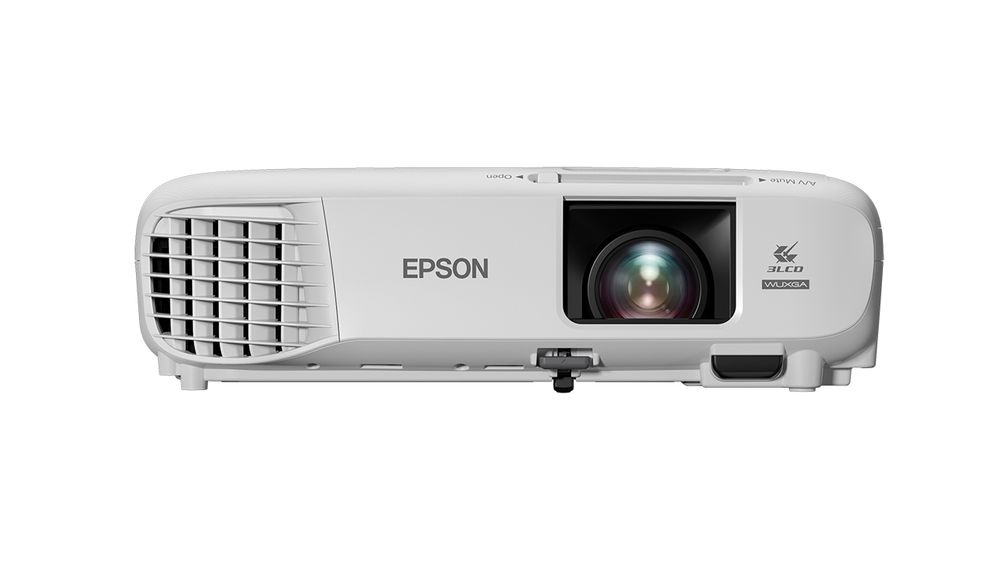 I luke 12 ligger det en projektor fra Epson.