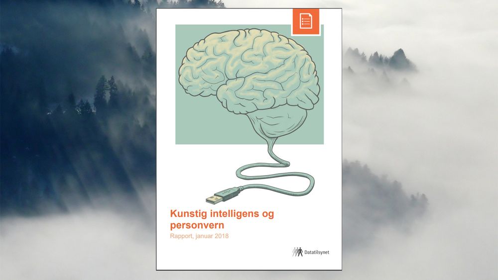 Datatilsynets la i dag fram en rapport om kunstig intelligens og personvern.