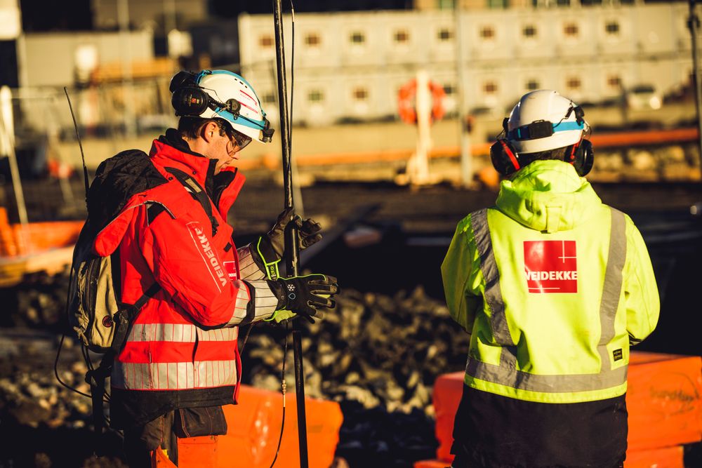 Gode tall fort Veidekke Industri, takket være salget av virksomheten på Hovinmoen i Akershus.