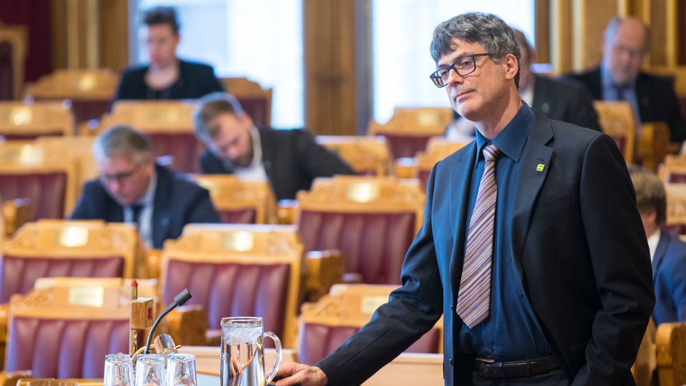 Miljøpartiet De Grønnes Per Espen Stoknes tok opp partiets forslag til en utredning av en såkalt Google-skatt i Stortingets spørretime sist uke.