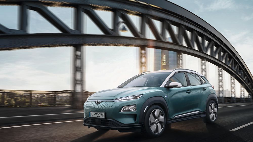 Hyundai Kona blir nesten lik utgaven av bilen med forbrenningsmotor.