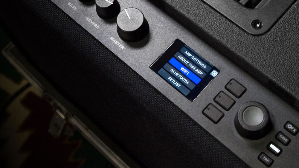 Fender Mustang GT-forsterkerne har støtte for Bluetooth.