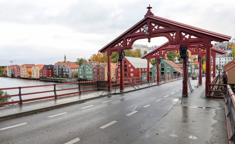 Gamle Bybro er et viktig kjennemerke i gatebildet i Tromndheim.
Foto: Gorm Kallestad / NTB scanpix