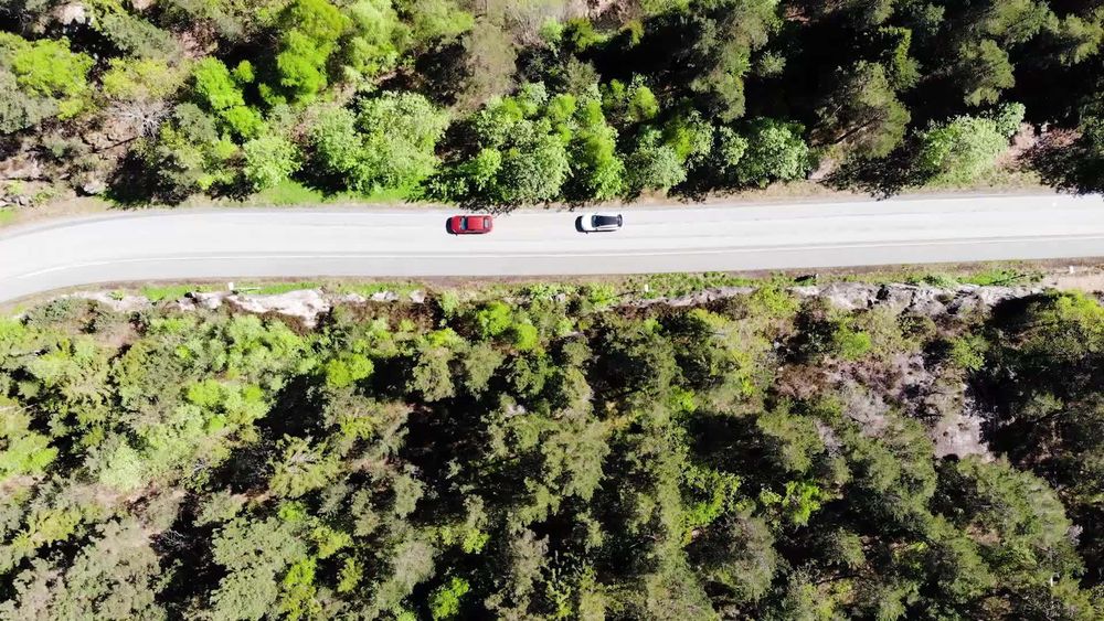 De to elbilene Hyundai Ioniq og NIssan Leaf (høyre).