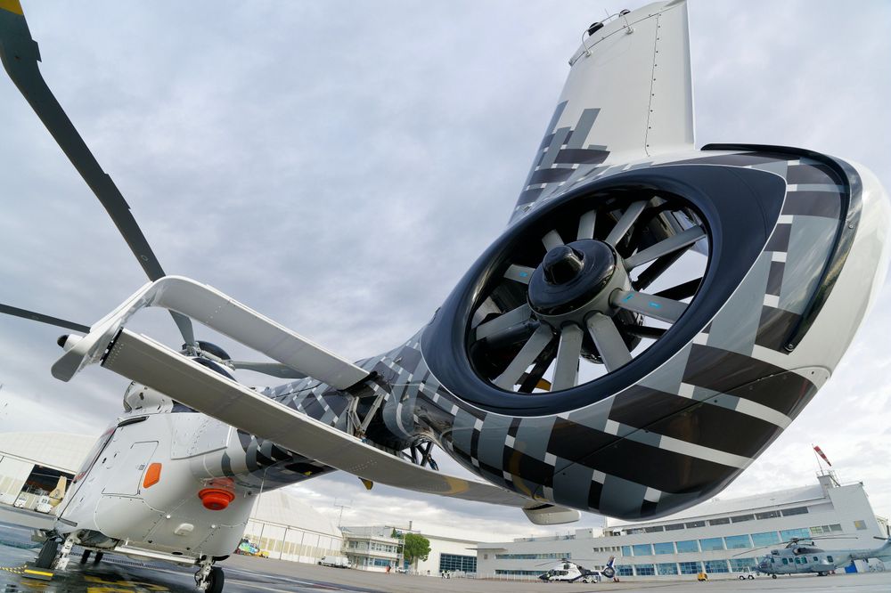 Fenestron-rotoren på Airbus H160