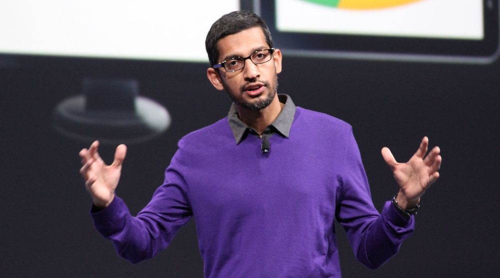 Google-sjef Sundar Pichai.