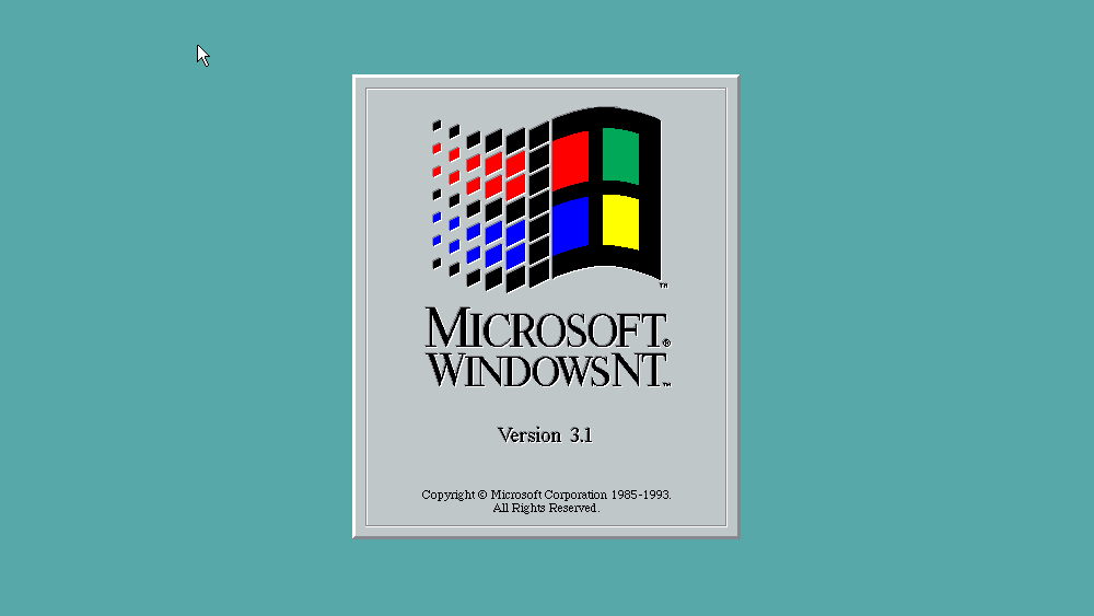 Windows NT 3.1 var den første 32 bit-utgaven av Windows. Også dagens Windows 10 bygger på denne utgaven.