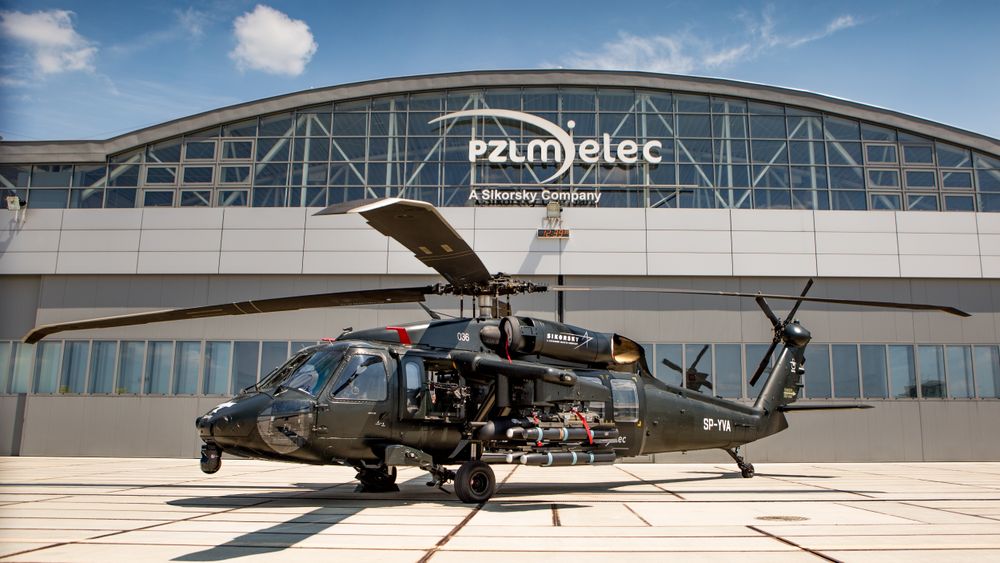 Polskbygget S-70 Black Hawk, så og si identisk med UH-60M.
